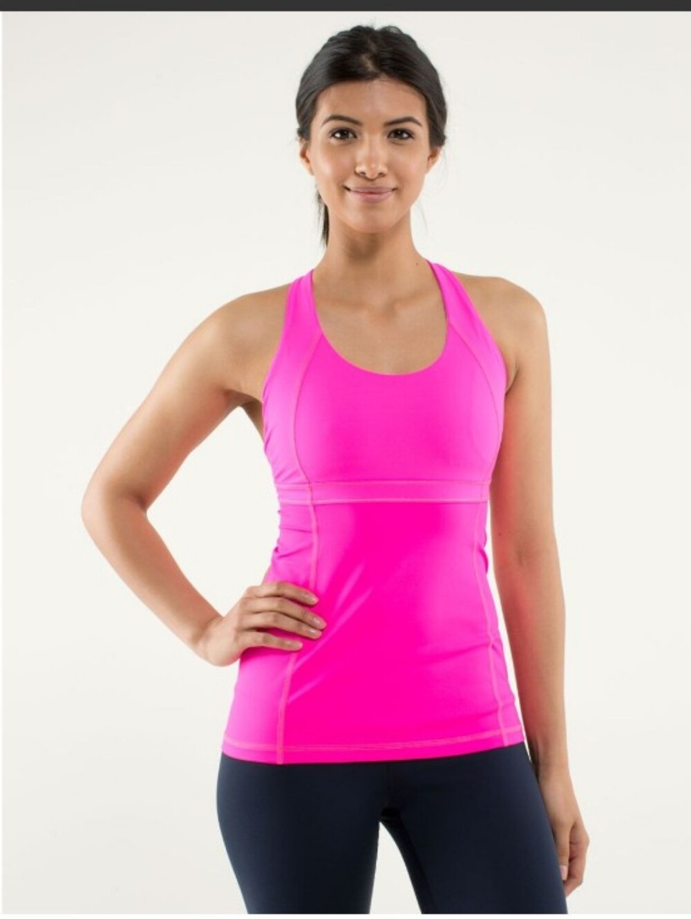 lululemon athletica Run: Fast Track Tank in Raspberry Glo Light
